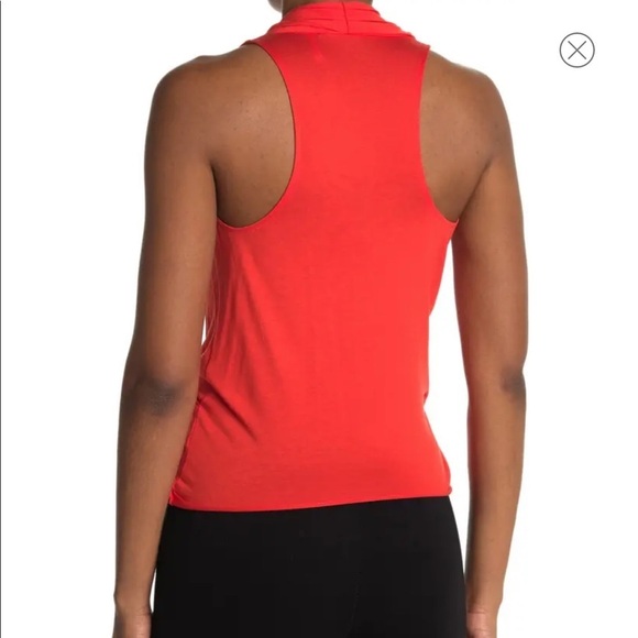 Helmut Lang | Overlap Draped Top In Helium Pink S - Picture 4 of 12